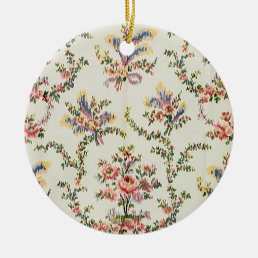 Kleding geweven voor koningin Marie Antoinette bij Keramisch Ornament (Voorkant)
