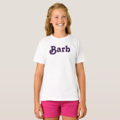 Kleding Girls Barb T-shirt (Voorkant volledig)