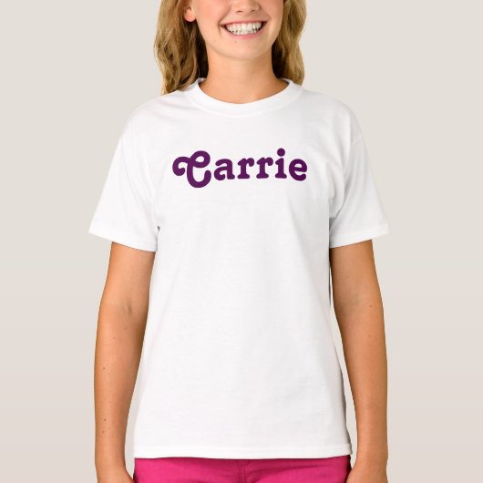 Kleding Girls Carrie T-shirt (Voorkant)