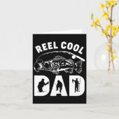 Kleding Grappig Vissen Reel Cool Dad Vaderdag Kaart (Gele Bloem)