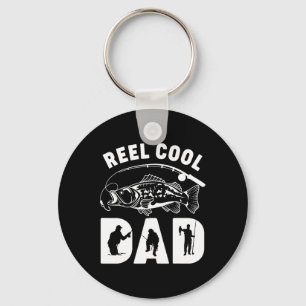 Kleding Grappig Vissen Reel Cool Dad Vaderdag Sleutelhanger