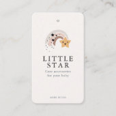 Kleding Hang Label met Prijs, Grootte, Stijl & Soc (Voorkant)