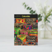 Kleding in Cartagena Colombia Briefkaart (Staand voorkant)