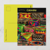 Kleding in Cartagena Colombia Briefkaart (Voorkant / Achterkant)