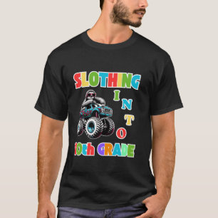 Kleding in de 10e klas grappige luiaard terug naar t-shirt
