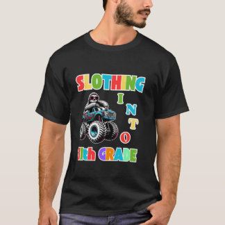 Kleding in de 11e klas grappige luiaard terug naar t-shirt