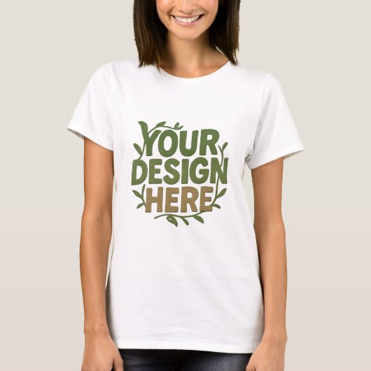 kleding | JE ONTWERPT HIER T-shirt (Voorkant)
