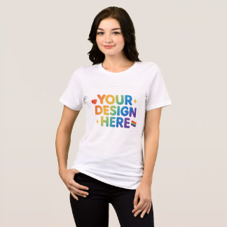 kleding | JE ONTWERPT HIER Tri-Blend Shirt