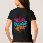  kleding | JE ONTWERPT HIER Tri-Blend Shirt (Achterkant)