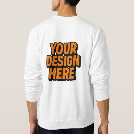  kleding | JE ONTWERPT HIER Trui (Achterkant)