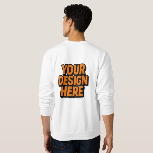 kleding | JE ONTWERPT HIER Trui (Achterkant volledig)