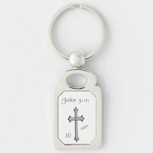 Kleding John 3:16 Sleutelhanger (Voorkant)