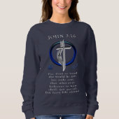 Kleding John 3:16 Trui (Voorkant)