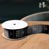 Kleding kledinglabels Care logo's katoen zwart Satijnen Lint