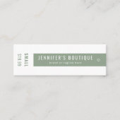 Kleding Labels Groen Label met groene prijs voor k (Voorkant)