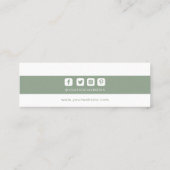 Kleding Labels Groen Label met groene prijs voor k (Achterkant)