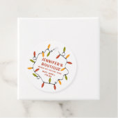 Kleding Labels Klein Bedrijf Kerstverlichting (In situ)