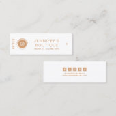 Kleding Labels Klein Bedrijf Tan Prijs Labels (Voorkant / Achterkant)