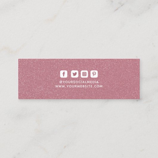 Kleding Labels Klein-Roze Wit (Achterkant)