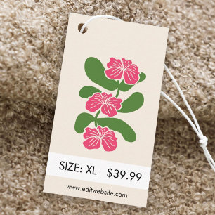 Kleding Labels Klein Visitekaartje Informatiekaartje