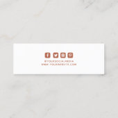 Kleding Labels Kleine Bedrijfs Bruine Prijs Labels (Achterkant)