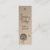 Kleding Labels Kleine Bedrijfs Florence Prijs (Voorkant)