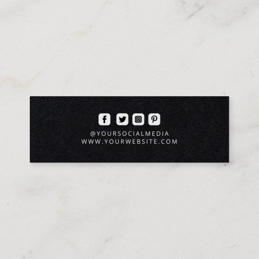 Kleding Labels Kleine Bedrijfs Kraft Prijs Labels (Achterkant)