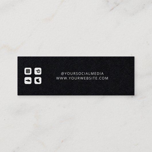 Kleding Labels Kleine Bedrijfs Kraft Prijs Labels (Achterkant)