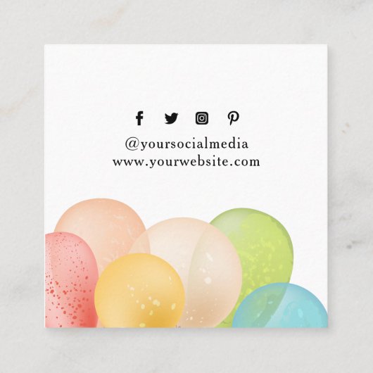 Kleding Labels Kleine Bedrijfs Kute Kinderen van h (Achterkant)