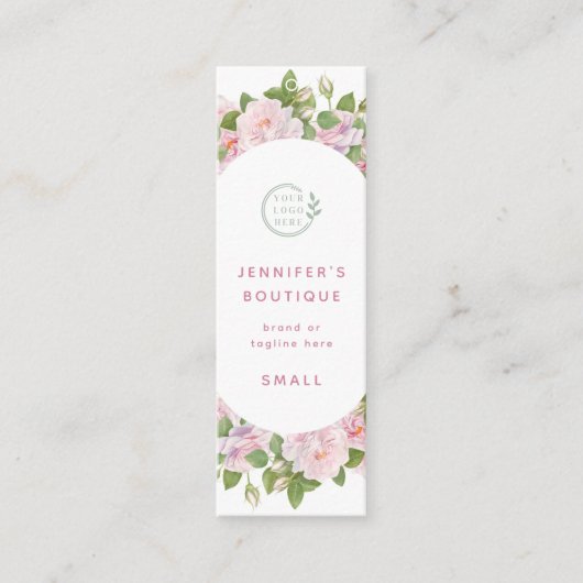 Kleding Labels Kleine Bedrijfs Logo Label van de P (Voorkant)