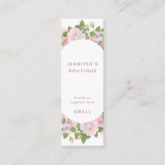 Kleding Labels Kleine Bedrijfs Luxe Roos Prijs Lab (Voorkant)