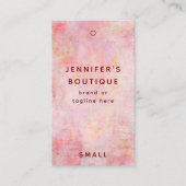 Kleding Labels Kleine Bedrijfs Luxprijs (Voorkant)