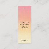 Kleding Labels Kleine Bedrijfs Luxprijs Label (Voorkant)