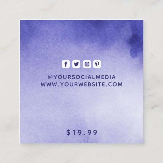 Kleding Labels Kleine Bedrijfs Luxprijs Labels (Achterkant)