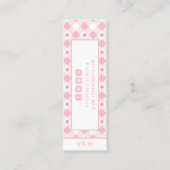 Kleding Labels Kleine Bedrijfs Preppy Roze Prijs L (Achterkant)