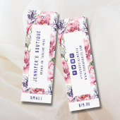 Kleding Labels Kleine Bedrijfs Roze Floral Prijs L
