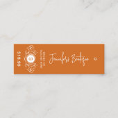 Kleding Labels Kleine Bedrijfscinnameprijzen Label (Voorkant)