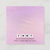 Kleding Labels Kleine BedrijfsFolie Florence Prijs (Achterkant)