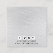 Kleding Labels Kleine BedrijfsFolie Florence Prijs (Achterkant)