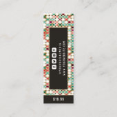 Kleding Labels Kleine BedrijfsRetro Prijs Label (Achterkant)