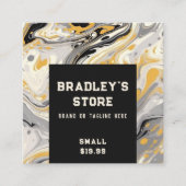 Kleding Labels Kleine bedrijven Modern Abstract (Voorkant)