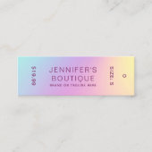 Kleding Labels Kleine bedrijven Moderne regenboog (Voorkant)