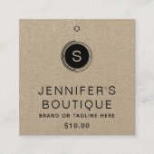 Kleding Labels Kleine Onderneming Champagne Glitte (Voorkant)