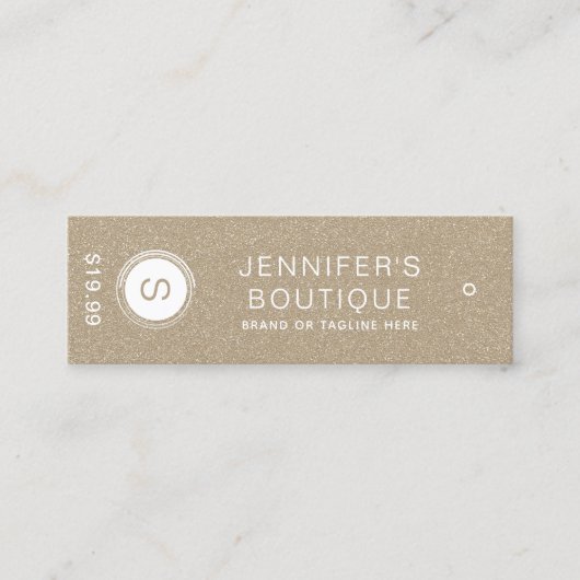 Kleding Labels Kleine Onderneming Champagne White (Voorkant)