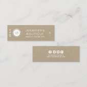 Kleding Labels Kleine Onderneming Champagne White (Voorkant / Achterkant)