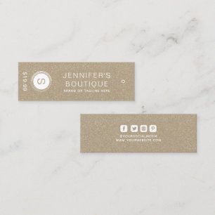 Kleding Labels Kleine Onderneming Champagne White