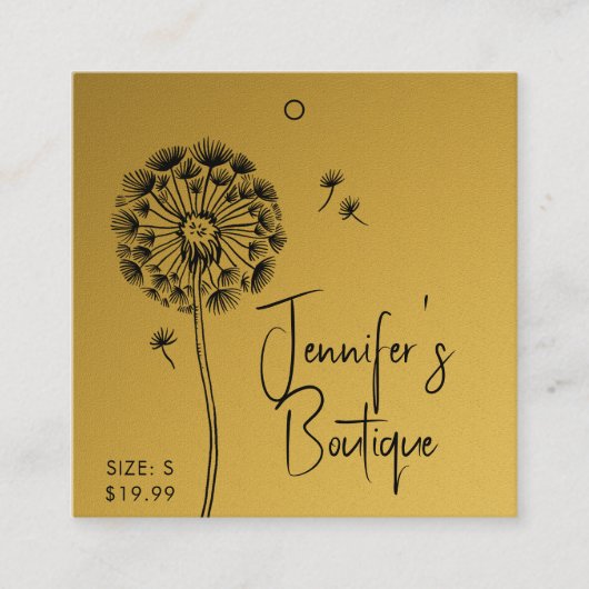 Kleding Labels Kleine Onderneming Gold Florence Pr (Voorkant)