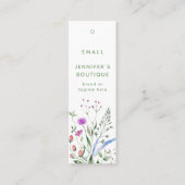 Kleding Labels Kleine Onderneming Luxe Floral (Voorkant)