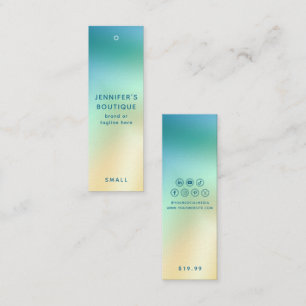 Kleding Labels Kleine Onderneming Moderne Abstract