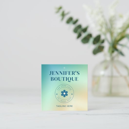 Kleding Labels Kleine Onderneming Moderne Abstract (Staand voorkant)